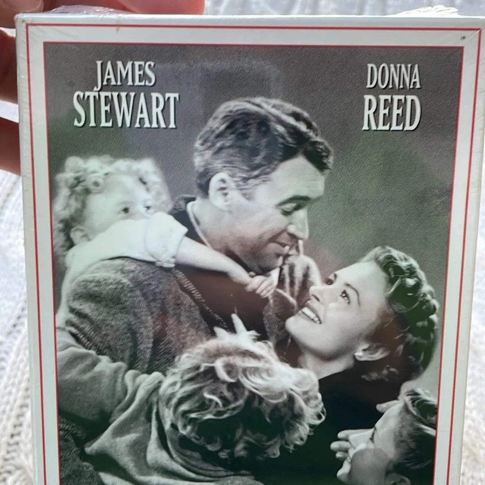 NEW unopened VHS “It’s A Wonderful Life” Frank Capra Jimmy Stewart Donna Reed